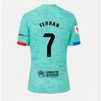 Ženski Nogometni dresi Barcelona Ferran Torres #7 Tretji 2023-24 Kratek Rokav